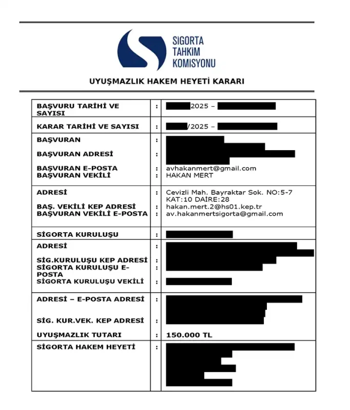 Değer Kaybı Davasında Emsal Karar: 150.000 TL Tazminata Hükmedildi 2 deger kaybi davasi emsal karar 150.000 TL 1