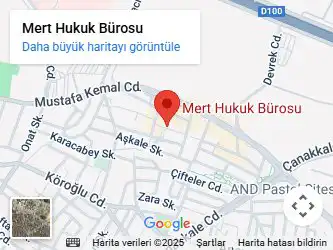 Met Hukuk Bürosu Harita - İstanbul Avukat