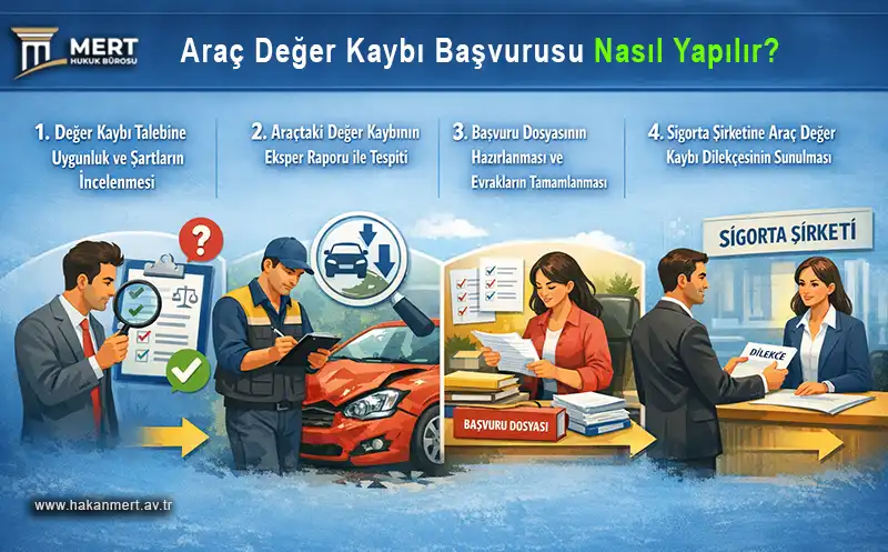 Araç Değer Kaybı Başvurusu Nasıl Yapılır?