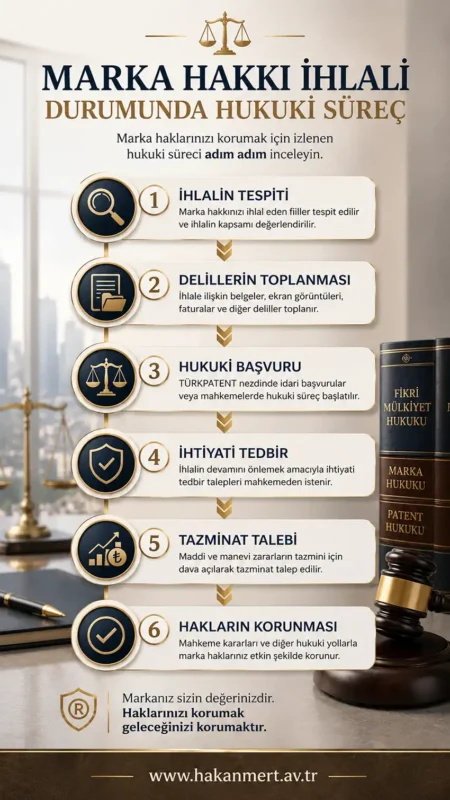 Marka Hukuku: Marka Hakkı ihlalinde Hukuki Süreç.