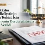 Emsal Karar: Mükellefiyetin Re’sen Terkini İçin Yürütmenin Durdurulmasına Karar Verildi