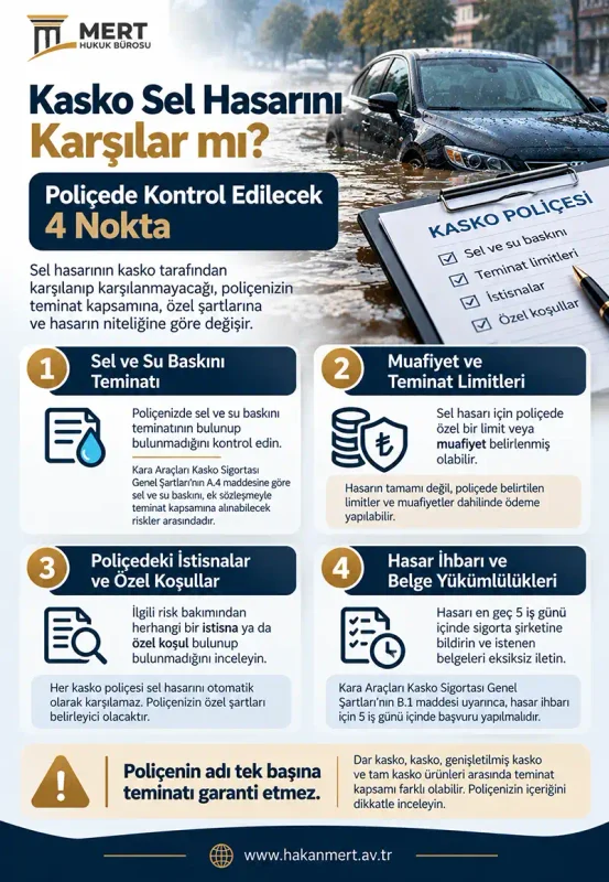 Selde Zarar Gören Araçlar İçin Kasko Zararı Karşılar mı?